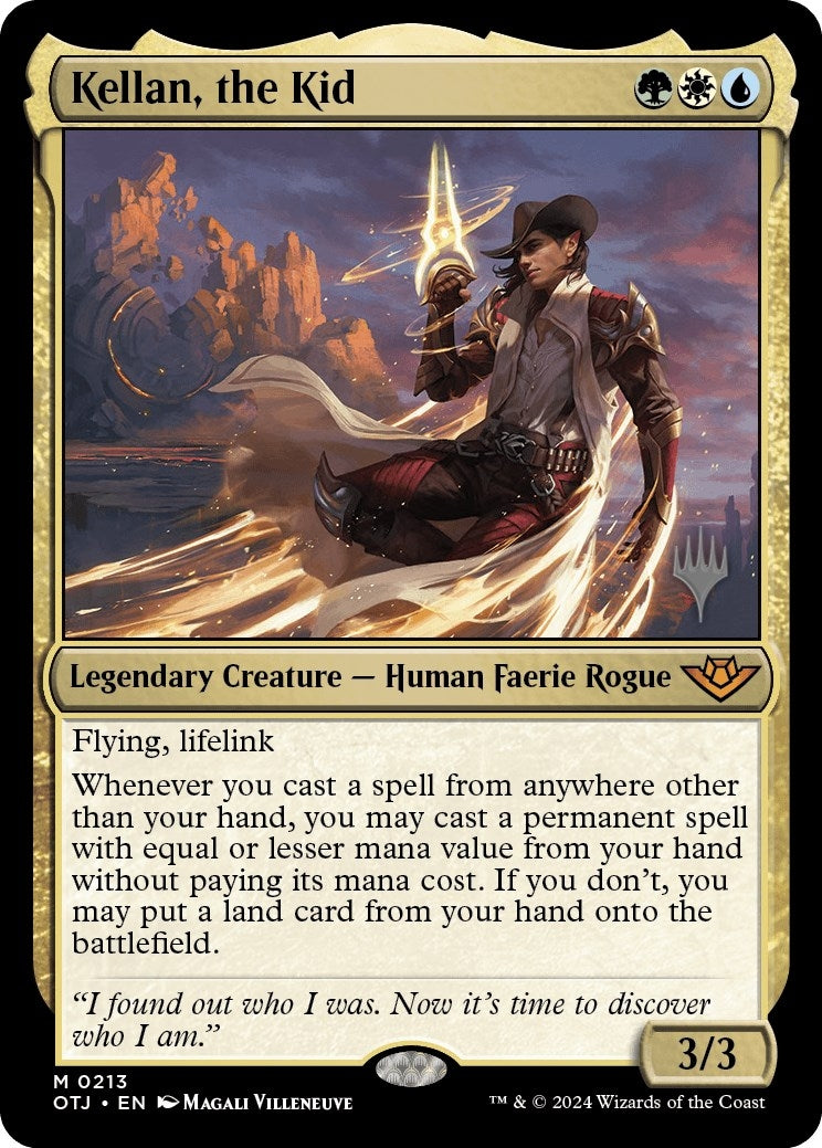 Image for Kellan, the Kid (213) [Outlaws of Thunder Junction] - Magic: The Gathering
