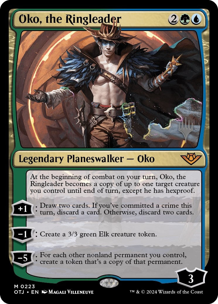 Image for Oko, the Ringleader (223) [Outlaws of Thunder Junction] - Magic: The Gathering