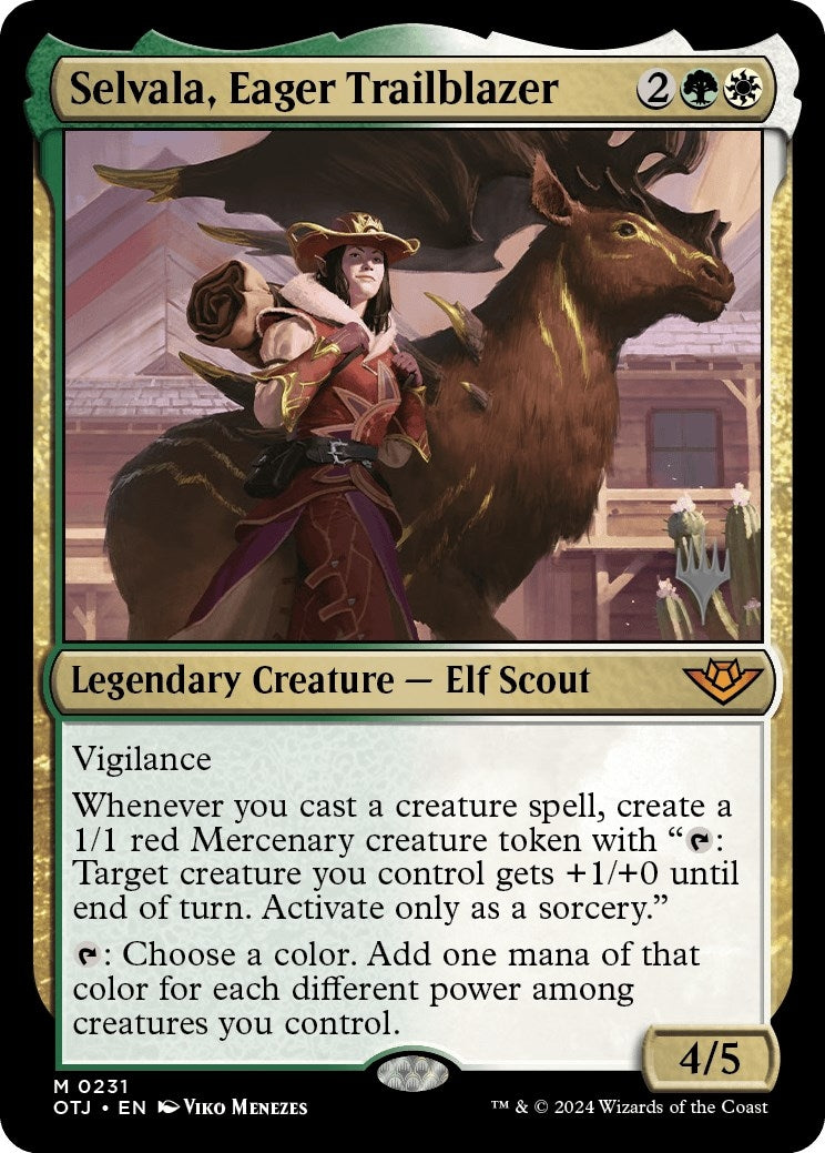 Image for Selvala, Eager Trailblazer (231) [Outlaws of Thunder Junction] - Magic: The Gathering