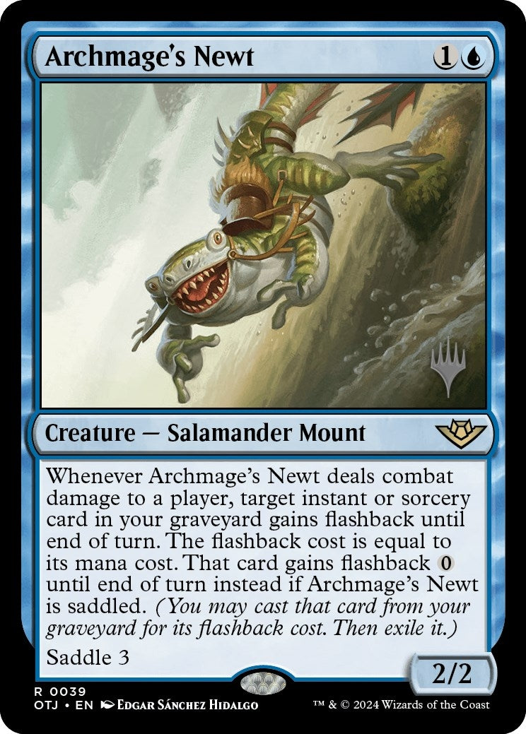 Image for Archmage's Newt (39) [Outlaws of Thunder Junction] - Magic: The Gathering