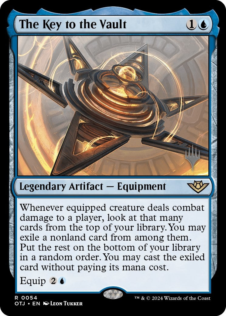 Image for The Key to the Vault (54) [Outlaws of Thunder Junction] - Magic: The Gathering