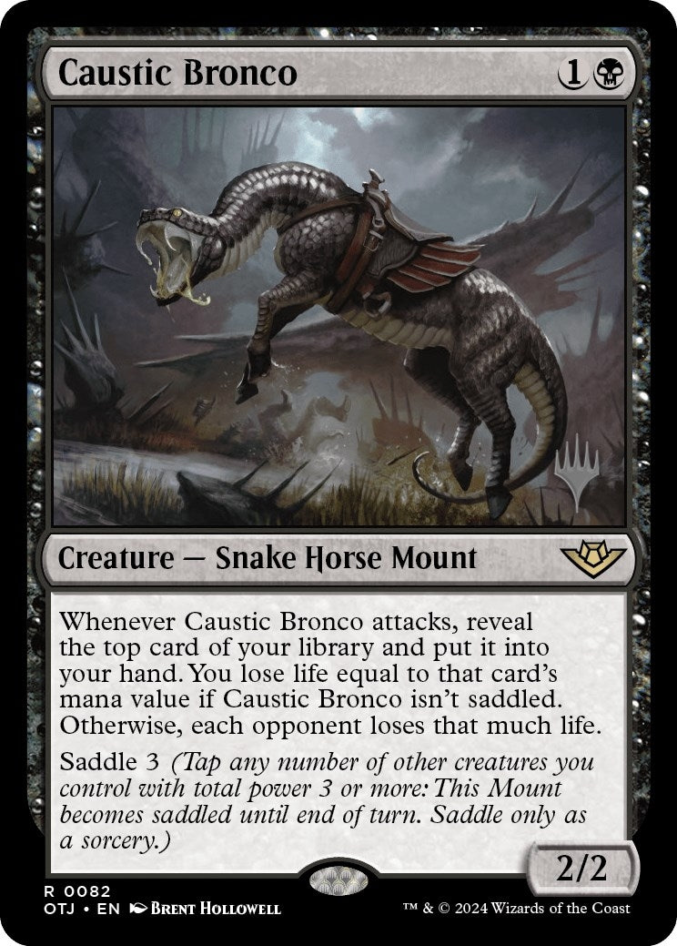 Image for Caustic Bronco (82) [Outlaws of Thunder Junction] - Magic: The Gathering
