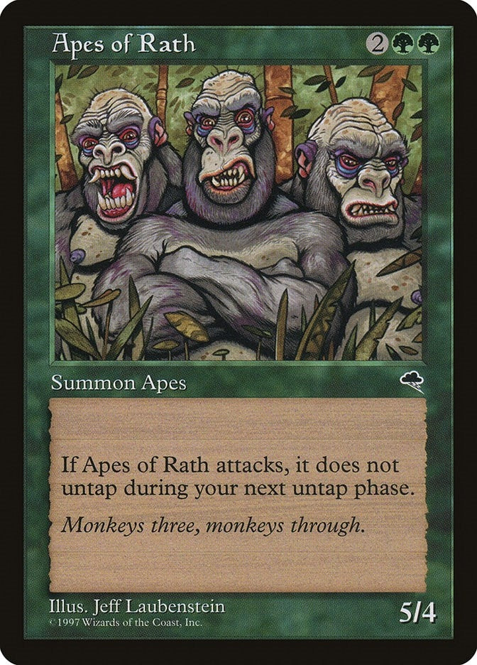 Image for Apes of Rath (214) [Tempest] - Magic: The Gathering