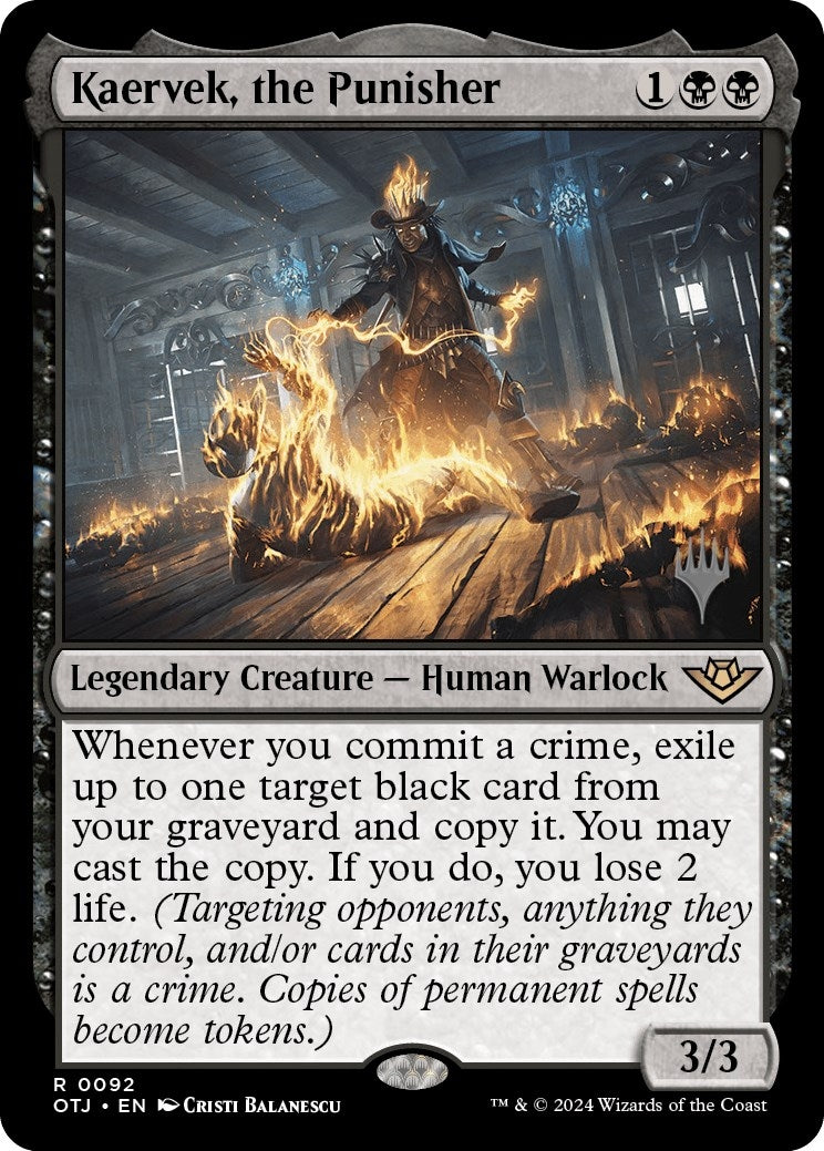 Image for Kaervek, the Punisher (92) [Outlaws of Thunder Junction] - Magic: The Gathering
