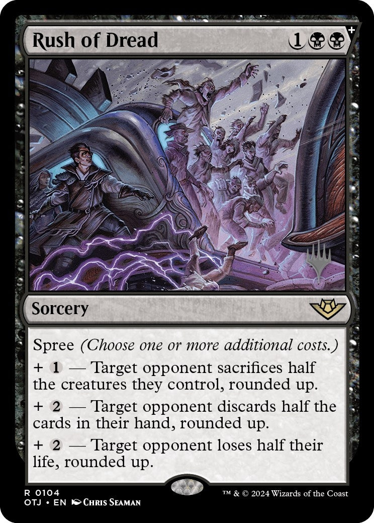 Image for Rush of Dread (104) [Outlaws of Thunder Junction] - Magic: The Gathering