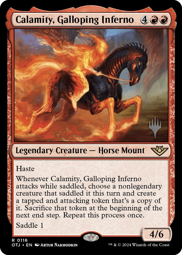 Image for Calamity, Galloping Inferno (116) [Outlaws of Thunder Junction] - Magic: The Gathering