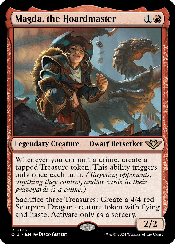 Image for Magda, the Hoardmaster (133) [Outlaws of Thunder Junction] - Magic: The Gathering