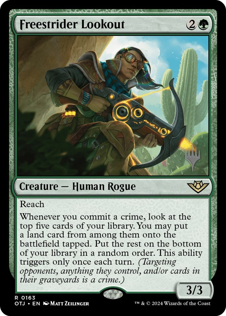 Image for Freestrider Lookout (163) [Outlaws of Thunder Junction] - Magic: The Gathering