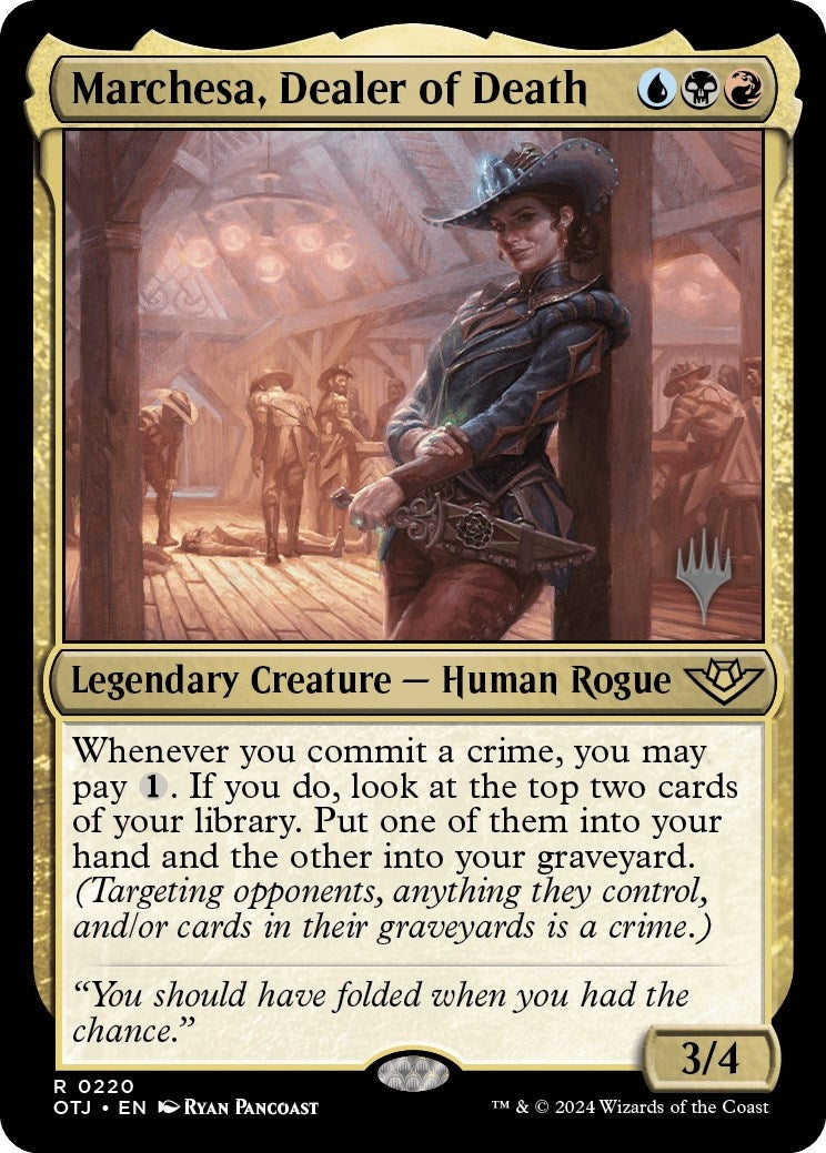 Image for Marchesa, Dealer of Death (220) [Outlaws of Thunder Junction] - Magic: The Gathering