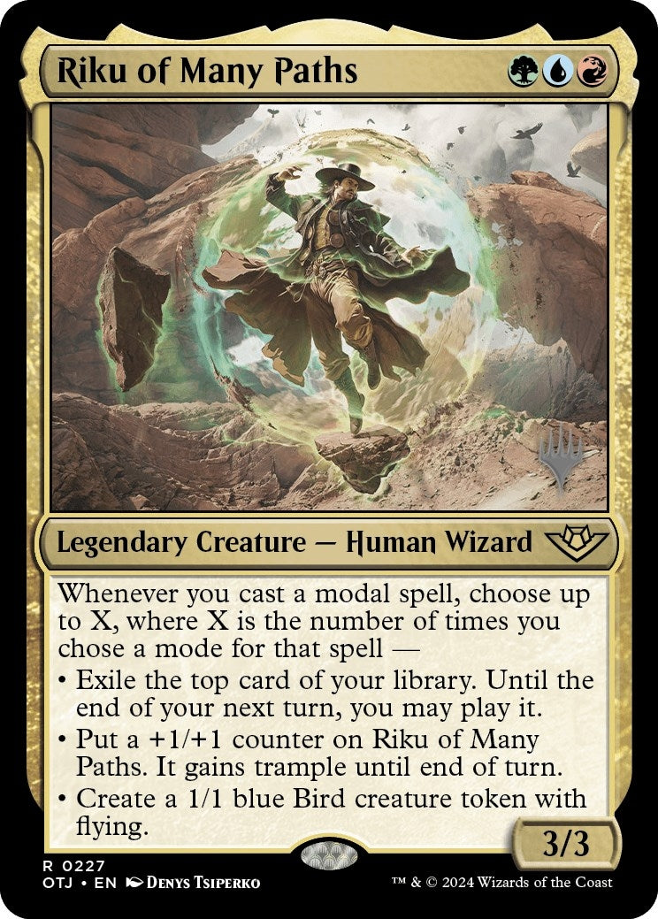 Image for Riku of Many Paths (227) [Outlaws of Thunder Junction] - Magic: The Gathering