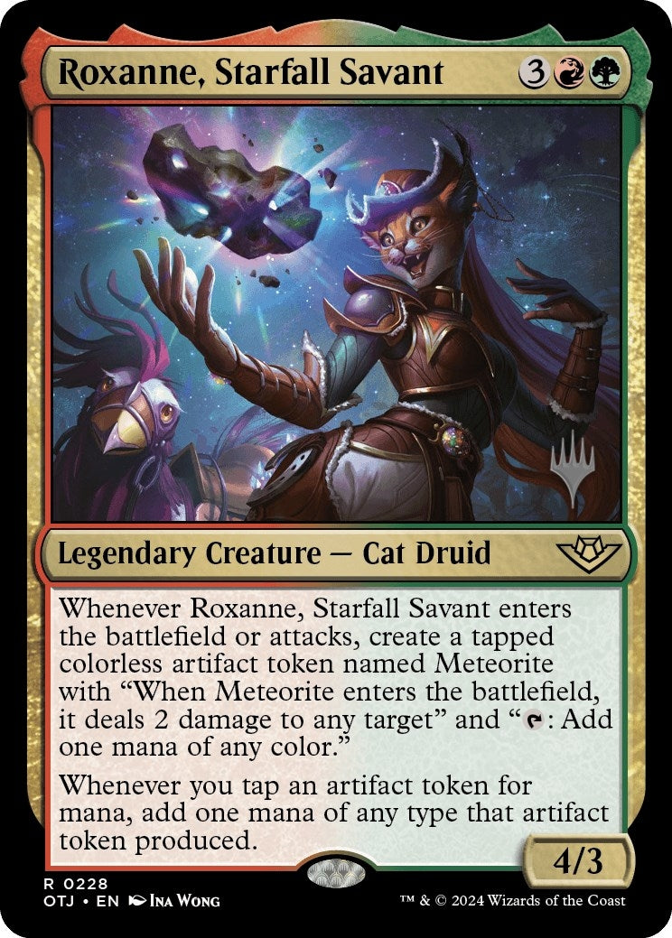 Image for Roxanne, Starfall Savant (228) [Outlaws of Thunder Junction] - Magic: The Gathering