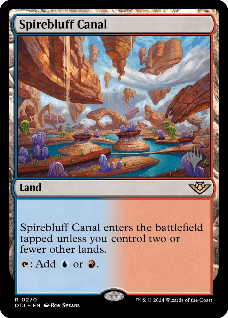 Image for Spirebluff Canal (270) [Outlaws of Thunder Junction] - Magic: The Gathering
