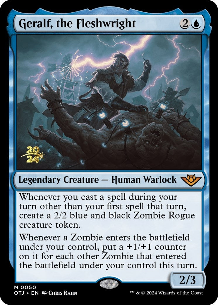 Image for Geralf, the Fleshwright (50) [Prerelease Cards] - Magic: The Gathering