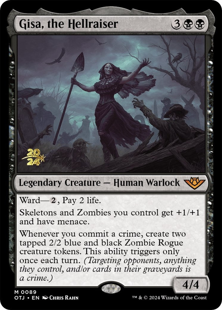 Image for Gisa, the Hellraiser (89) [Prerelease Cards] - Magic: The Gathering