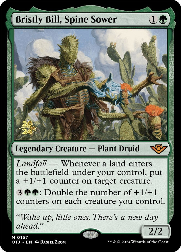 Image for Bristly Bill, Spine Sower (157) [Prerelease Cards] - Magic: The Gathering