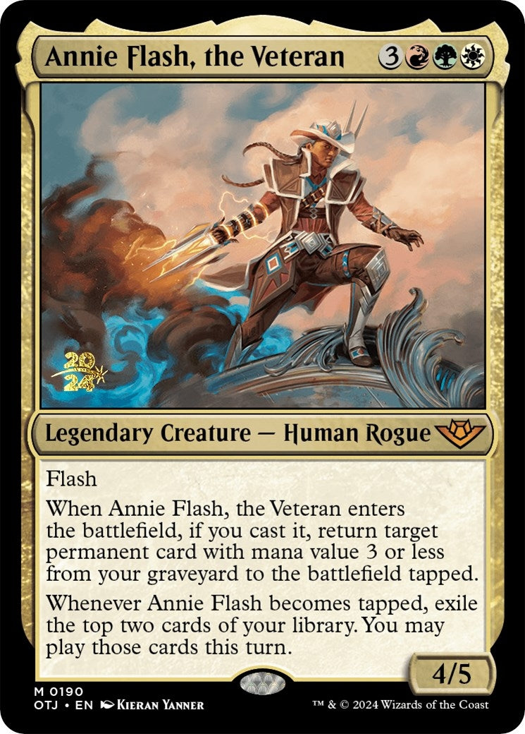 Image for Annie Flash, the Veteran (190) [Prerelease Cards] - Magic: The Gathering