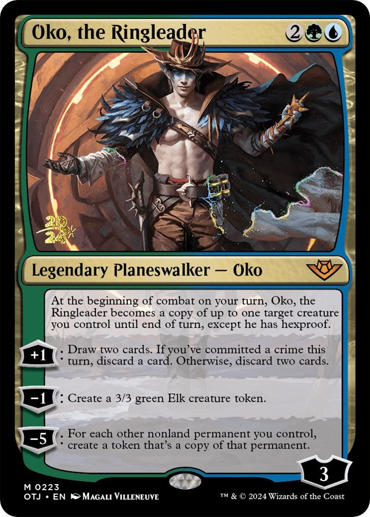 Image for Oko, the Ringleader (223) [Prerelease Cards] - Magic: The Gathering