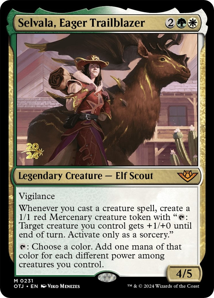 Image for Selvala, Eager Trailblazer (231) [Prerelease Cards] - Magic: The Gathering
