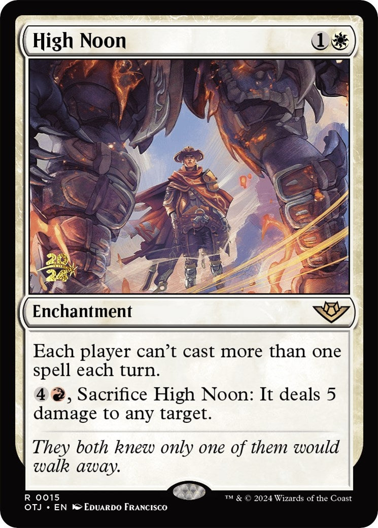 Image for High Noon (15) [Prerelease Cards] - Magic: The Gathering