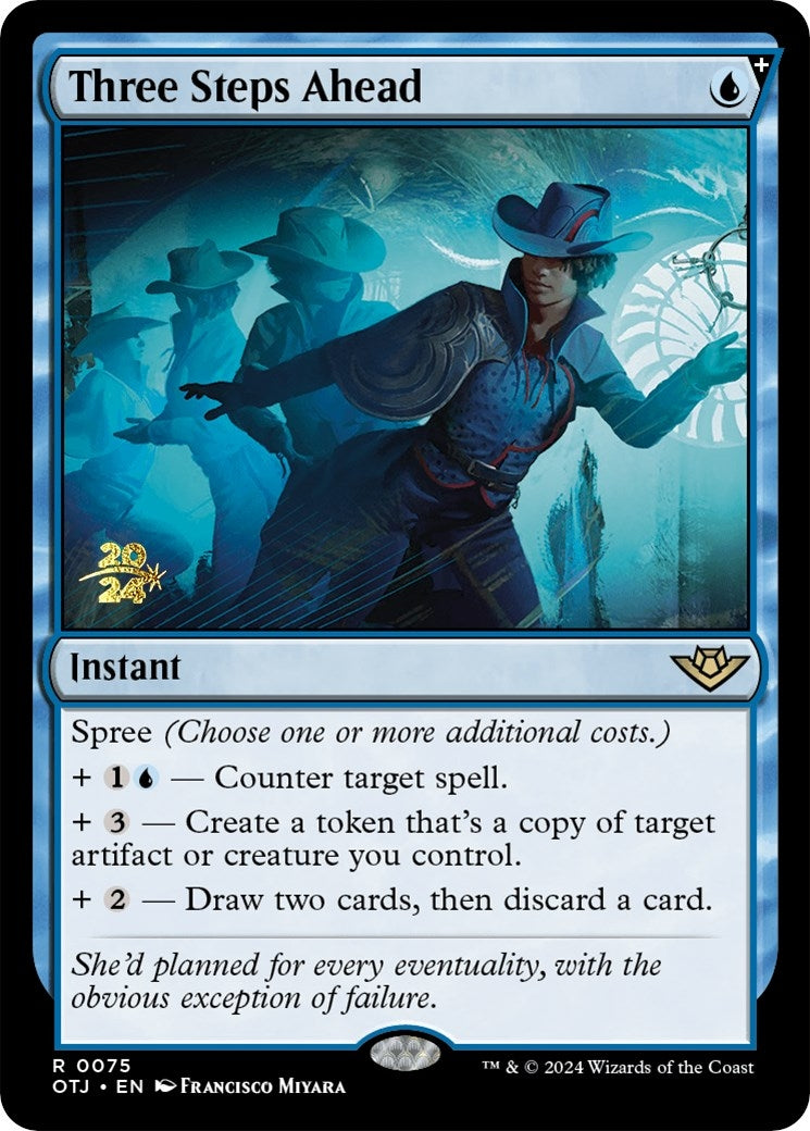 Image for Three Steps Ahead (75) [Prerelease Cards] - Magic: The Gathering