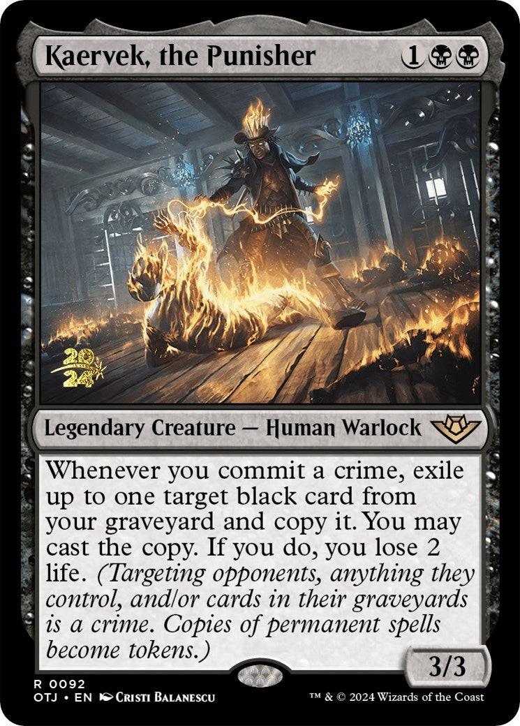 Image for Kaervek, the Punisher (92) [Prerelease Cards] - Magic: The Gathering