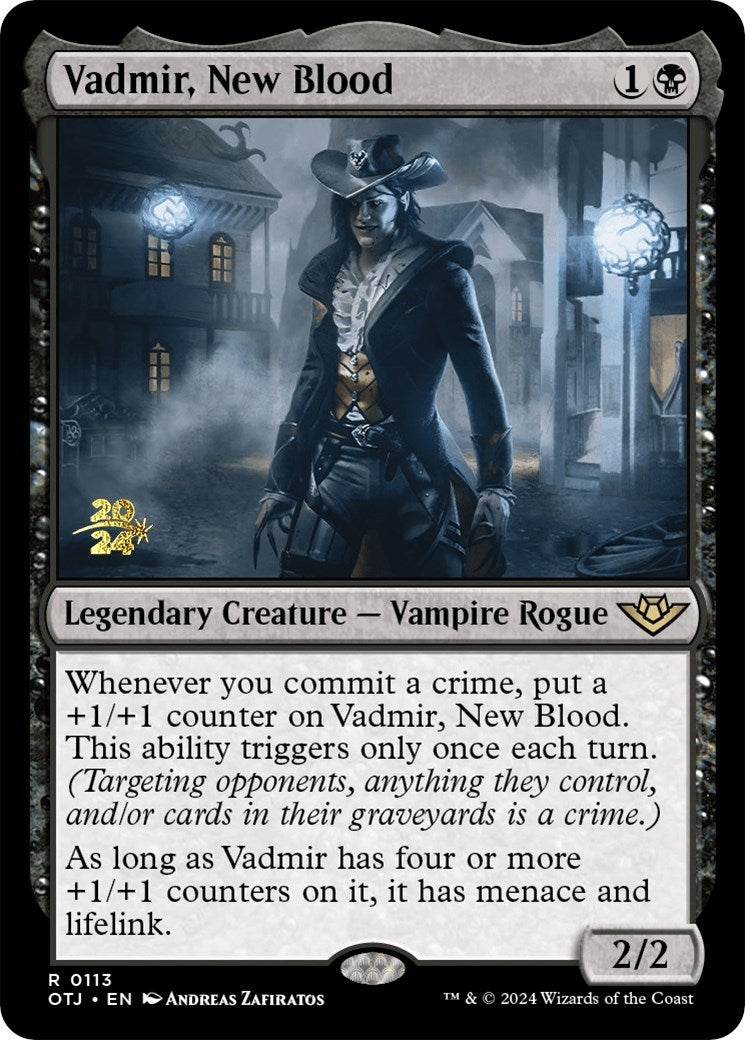 Image for Vadmir, New Blood (113) [Prerelease Cards] - Magic: The Gathering