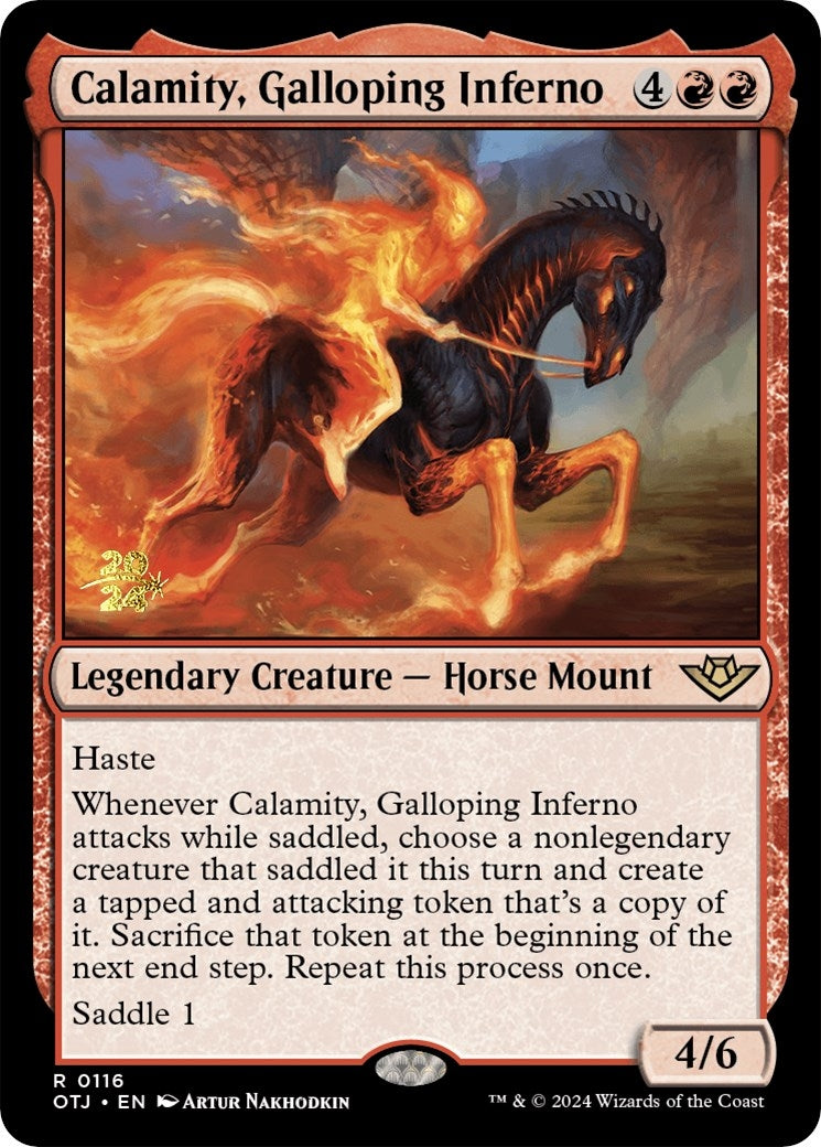 Image for Calamity, Galloping Inferno (116) [Prerelease Cards] - Magic: The Gathering
