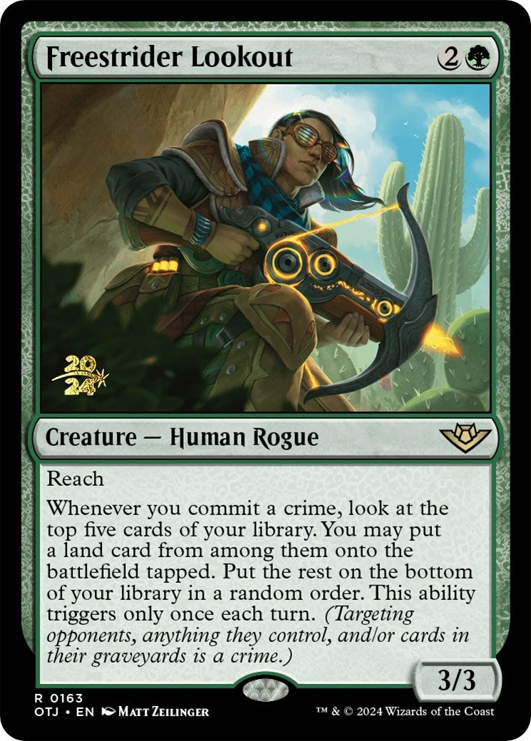 Image for Freestrider Lookout (163) [Prerelease Cards] - Magic: The Gathering
