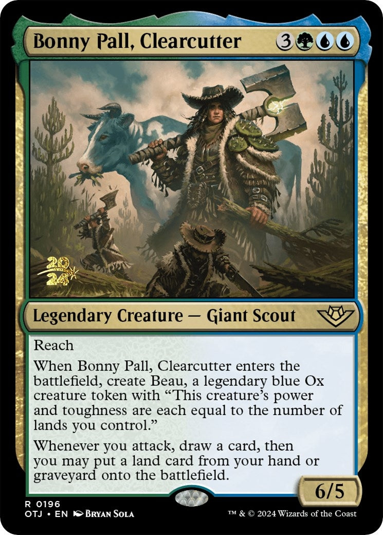 Image for Bonny Pall, Clearcutter (196) [Prerelease Cards] - Magic: The Gathering