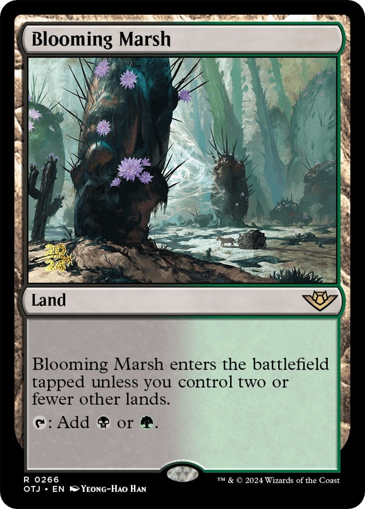 Image for Blooming Marsh (OTJ) (266) [Prerelease Cards] - Magic: The Gathering