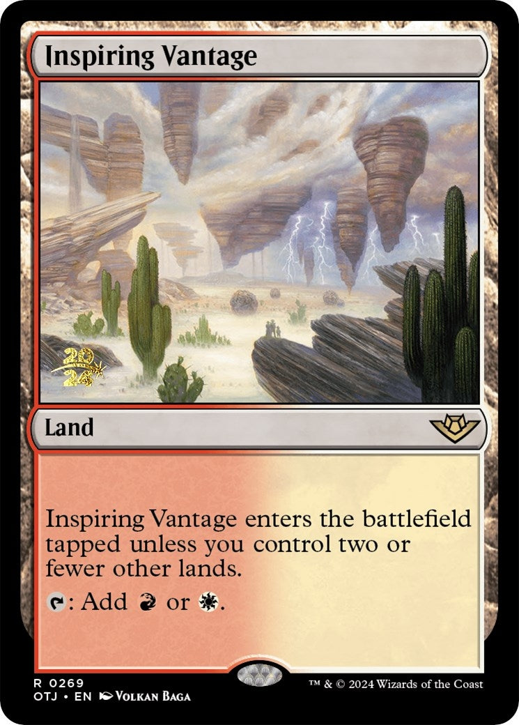 Image for Inspiring Vantage (OTJ) (269) [Prerelease Cards] - Magic: The Gathering