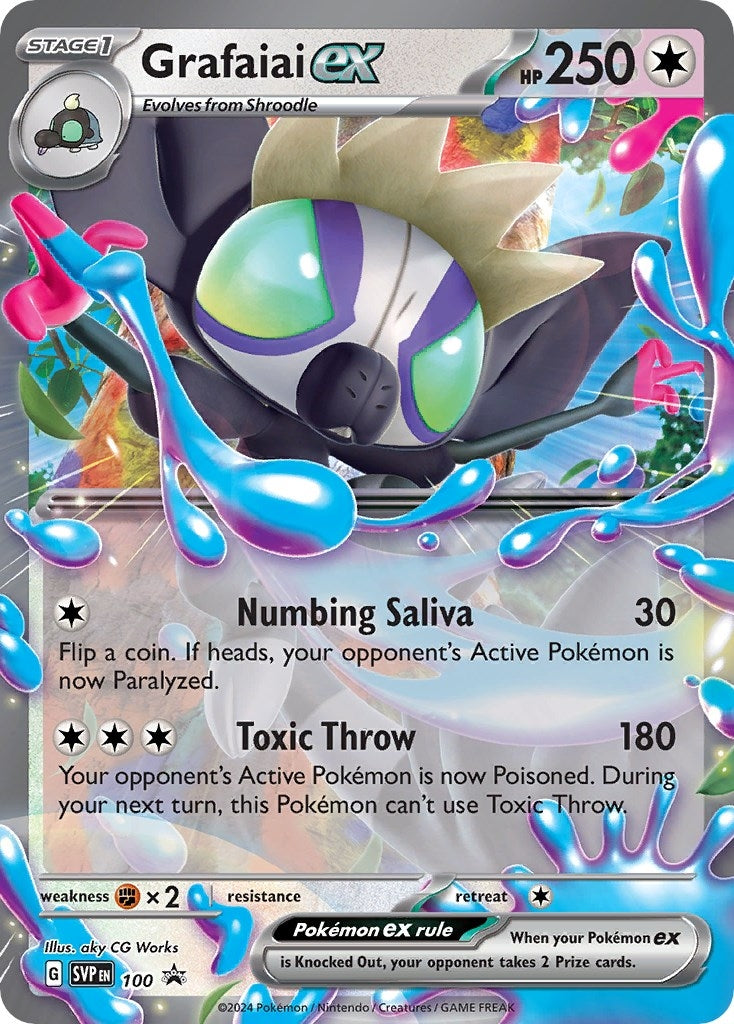 Image for Grafaiai ex - 100 (100) [SV: Scarlet & Violet Promo Cards] - Pokemon
