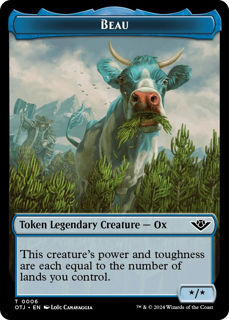 Image for Beau Token (6) [Outlaws of Thunder Junction] - Magic: The Gathering
