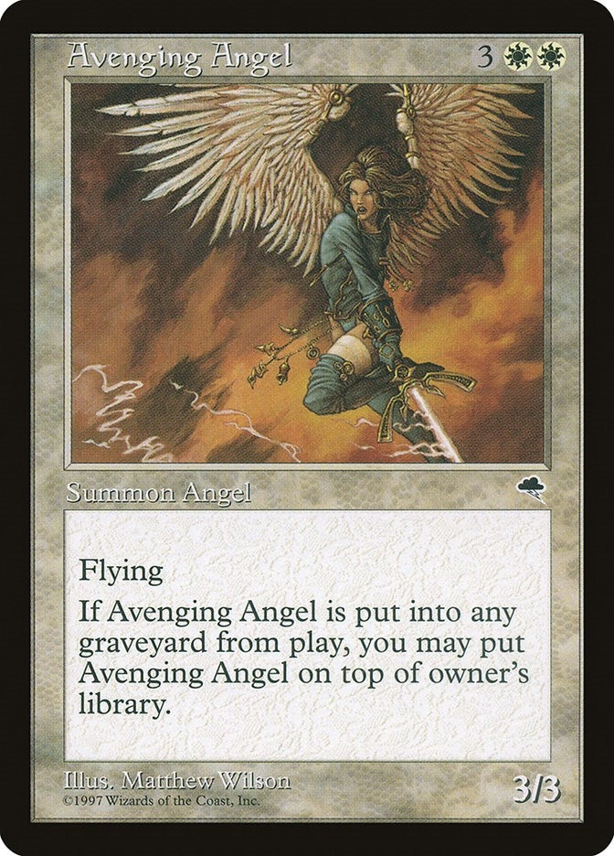 Image for Avenging Angel (7) [Tempest] - Magic: The Gathering