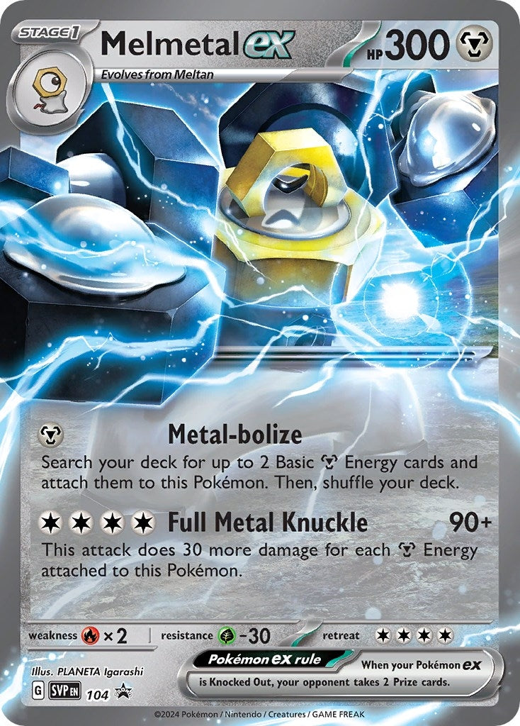 Image for Melmetal ex - 104 (104) [SV: Scarlet & Violet Promo Cards] - Pokemon
