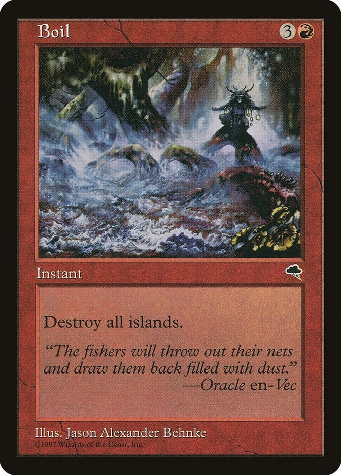 Image for Boil (165) [Tempest] - Magic: The Gathering
