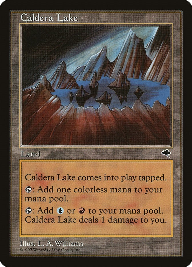 Image for Caldera Lake (316) [Tempest] - Magic: The Gathering