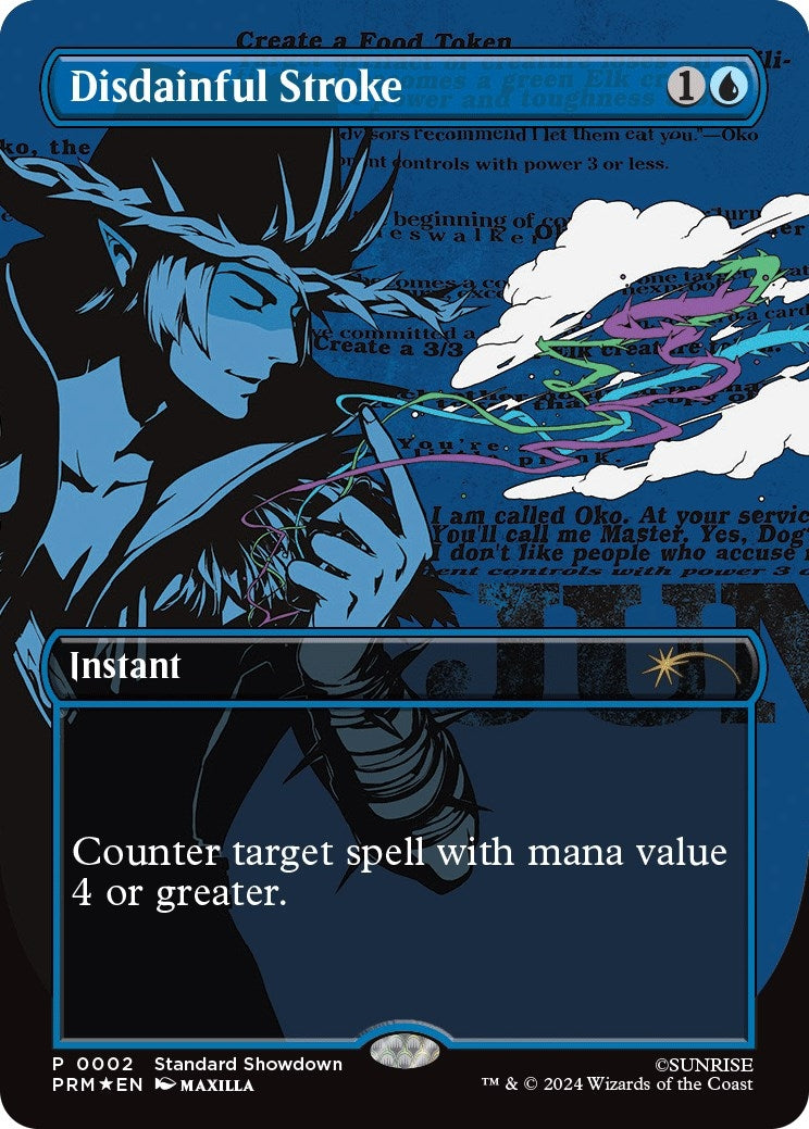 Image for Disdainful Stroke (2) [Standard Showdown Promos] - Magic: The Gathering