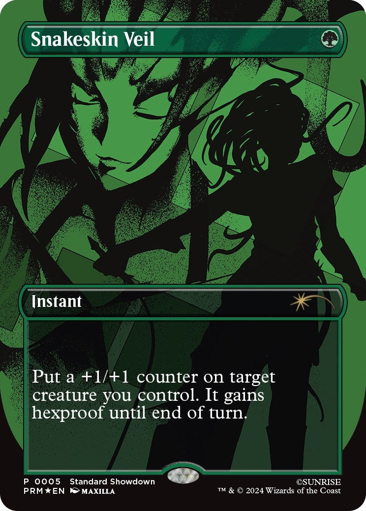 Image for Snakeskin Veil (5) [Standard Showdown Promos] - Magic: The Gathering