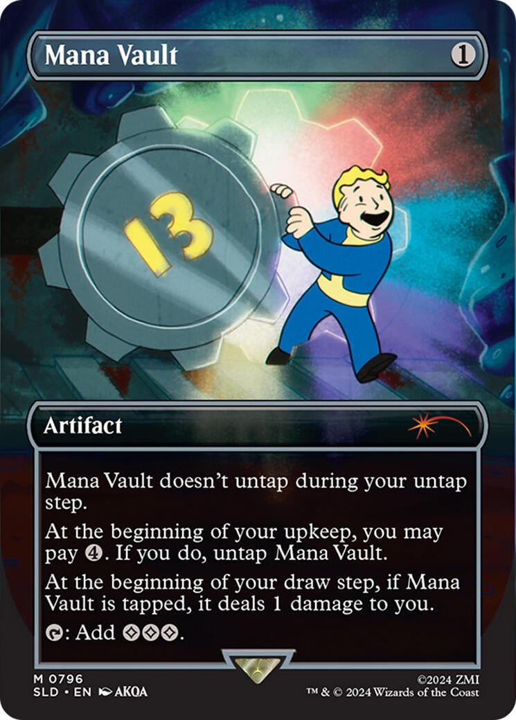 Image for Mana Vault (Rainbow Foil) (796) [Secret Lair Drop Series] - Magic: The Gathering