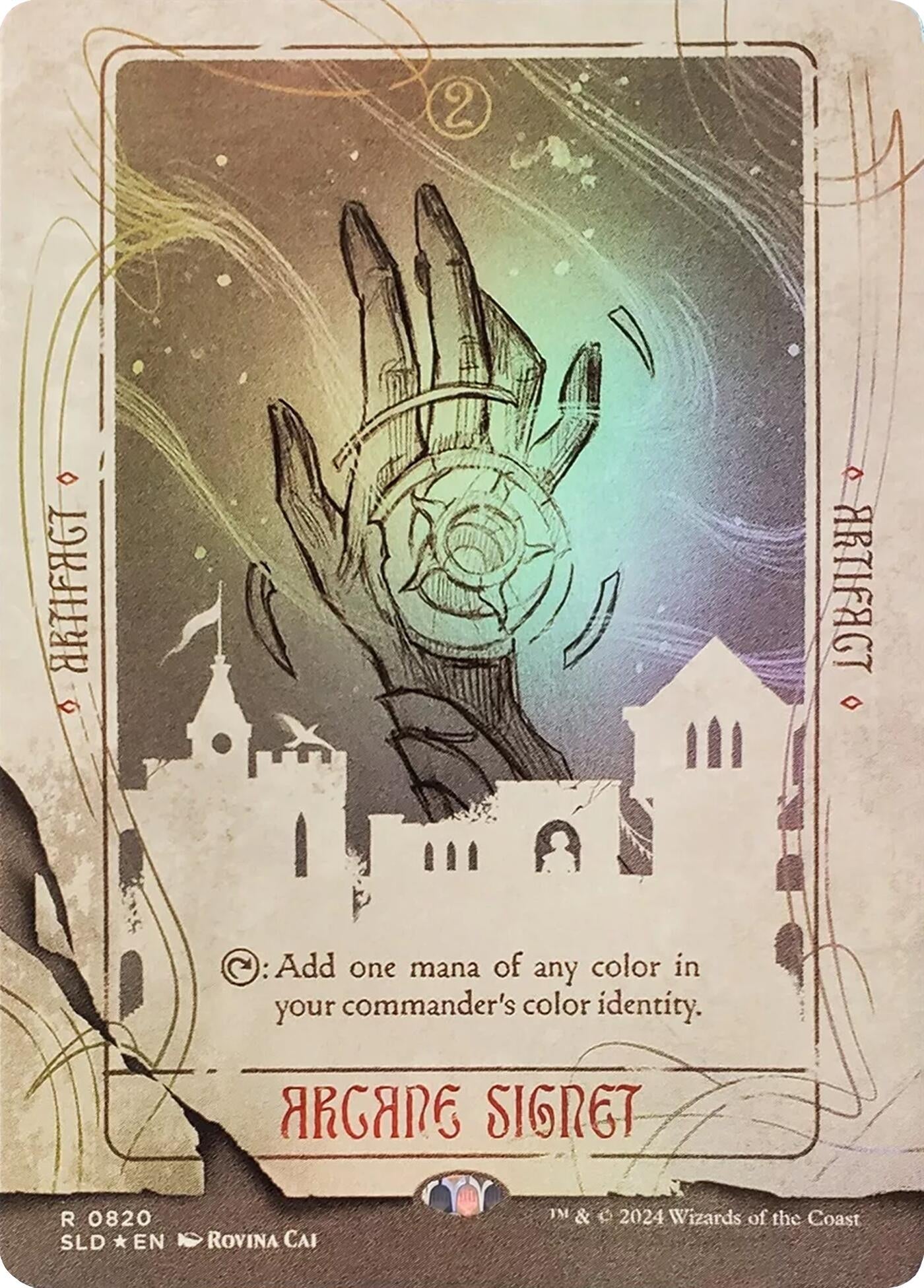 Image for Arcane Signet (0820) (Rainbow Foil) (820) [Secret Lair Drop Series] - Magic: The Gathering