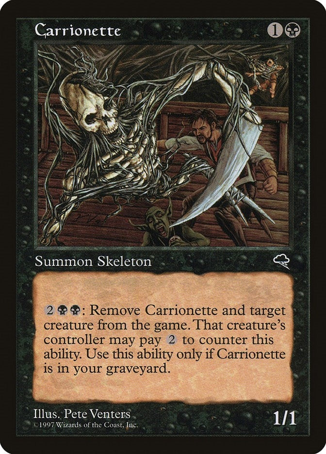 Image for Carrionette (111) [Tempest] - Magic: The Gathering