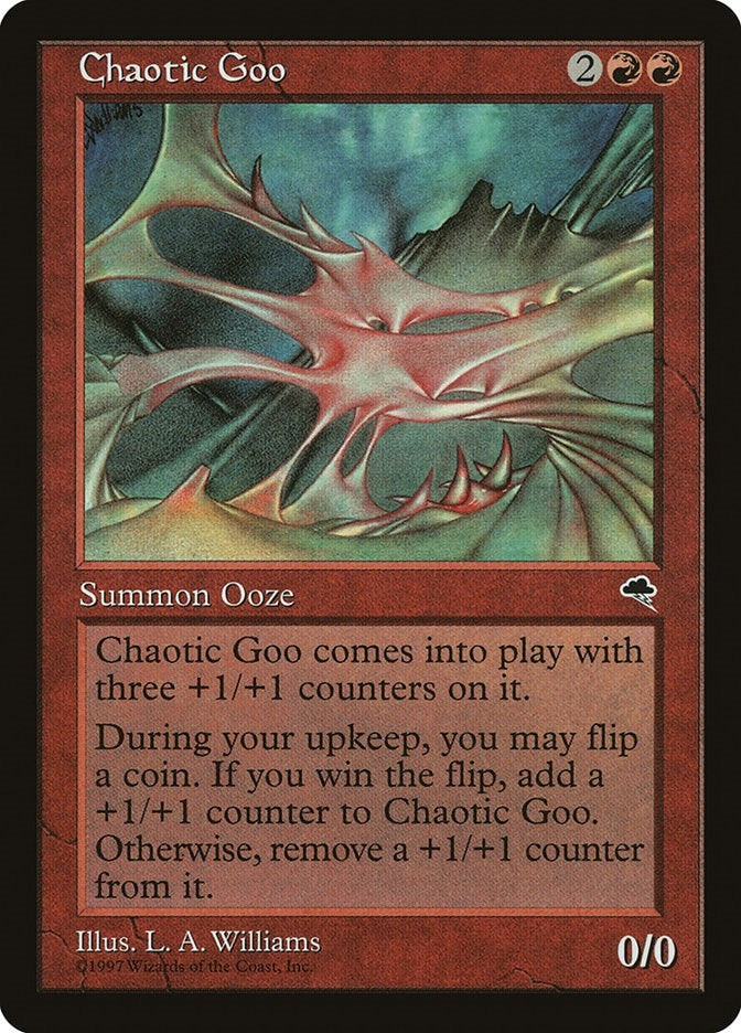 Image for Chaotic Goo (168) [Tempest] - Magic: The Gathering