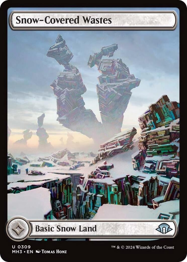 Image for Snow-Covered Wastes (0309) (309) [Modern Horizons 3] - Magic: The Gathering