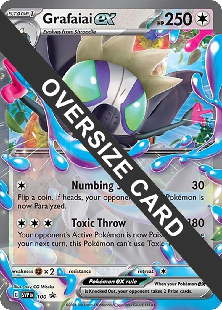 Image for Grafaiai ex - 100 (SV: Scarlet & Violet Promo Cards) (100) [Jumbo Cards] - Pokemon