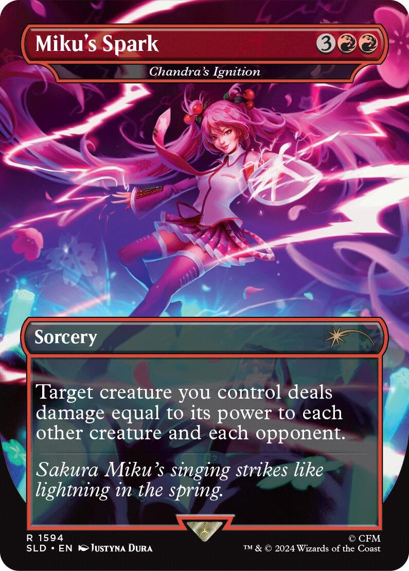 Image for Miku's Spark - Chandra's Ignition (1594) [Secret Lair Drop Series] - Magic: The Gathering