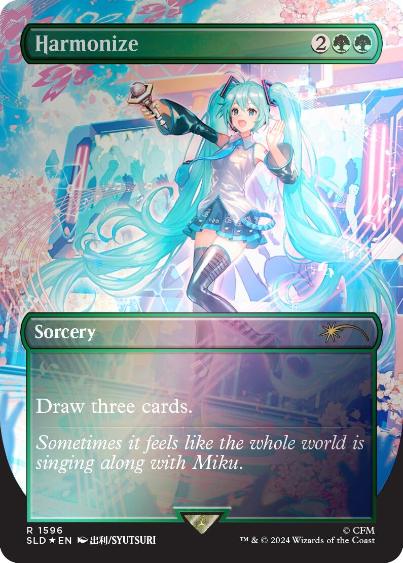 Image for Harmonize (1596) (Rainbow Foil) (1596) [Secret Lair Drop Series] - Magic: The Gathering