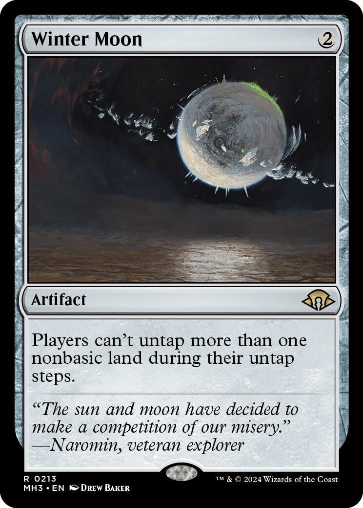 Image for Winter Moon (213) [Modern Horizons 3] - Magic: The Gathering