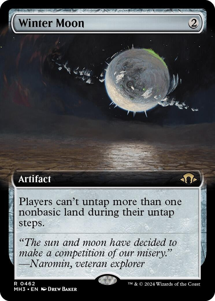 Image for Winter Moon (Extended Art) (462) [Modern Horizons 3] - Magic: The Gathering
