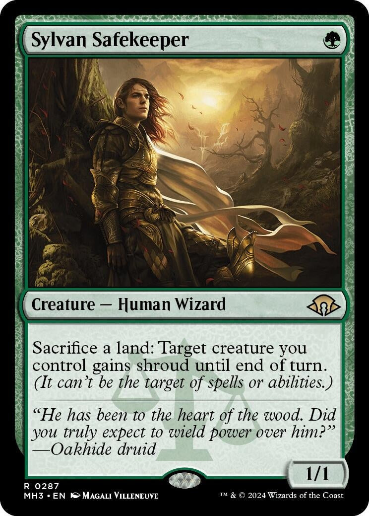 Image for Sylvan Safekeeper (287) [Modern Horizons 3] - Magic: The Gathering